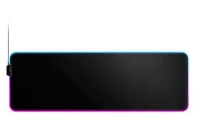 SteelSeries - QcK Prism Cloth Gaming Mouse Pad with 2-Zone RGB Illumination XL