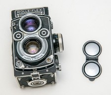 Rolleiflex 3.5f Planar No Meter Version TLR Camera, Ex Condition, CLA'd