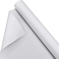 12 Inch X 30 Feet Double Primed Cotton Canvas White Canvas Roll for Oil and Acry