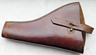 WW1 WORLD WAR ONE MILITARY BROAD ARROW SAM BROWNE BELT LEATHER GUN HOLSTER +TOOL