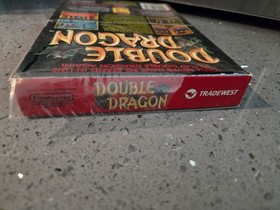 Double Dragon Nes Partially Factory Sealed Authentic CIB Mint Nintendo 