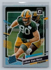 2023 Donruss Lukas Van Ness Optic Rated Rookie Preview Holo Prizm Rookie #336