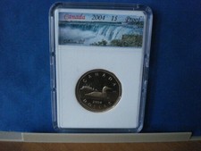 2004 Canada Beautiful High Grade Proof Dollar 1$ #E----12
