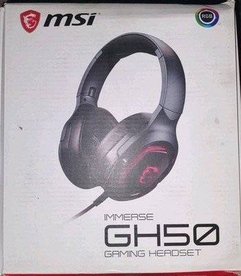 MSI Immerse GH50 RGB Wired Gaming Headset