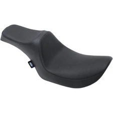 Drag Specialties Predator III Smooth 2-Up Seat for Harley FXR Models