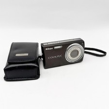 Nikon COOLPIX S550 10.0MP Digital Camera Graphite Black w/batt Tested Works READ