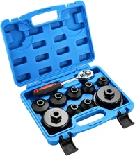 DASBET 10PCS Metric Oil Filter Wrench Socket Set | Includes 24Mm to 65Mm Low Pro