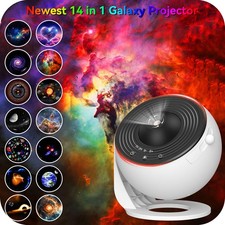Galaxy Projector 14 in 1 Planetarium Star Projector Starry Night Light Nebula US