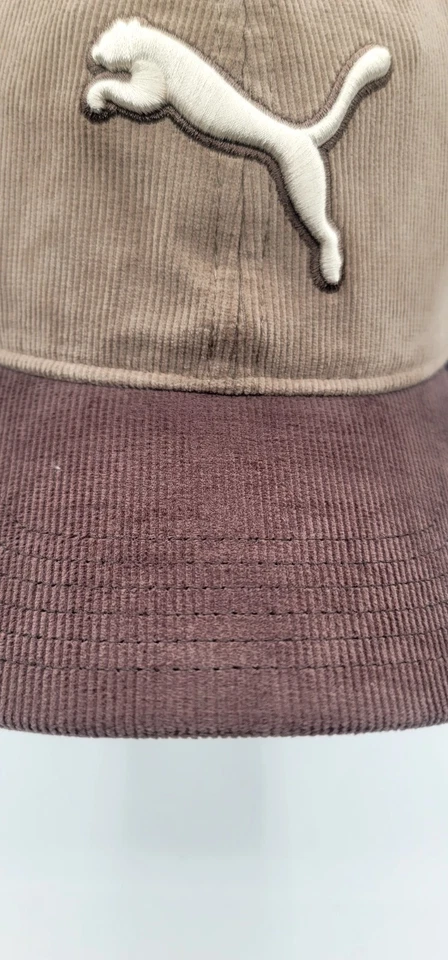 Gorra de béisbol para hombre PUMA marrón oscuro y tostado, correa con logotipo de Puma Lg Foto 2 de 4