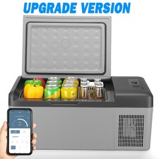 15L Portable Compressor Car Fridge Freeze Electric Camping Cool Box 12V -20℃-20℃