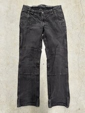 Dovetail Workwear Pants Women 12/32 Day Construct Cargo Double Knee. Black. B094