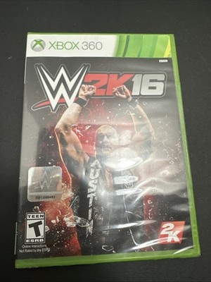 Brand New Sealed XBOX 360 WWE 2K16 Wrestling Video Game -  2K Games NTSC NIP SIP