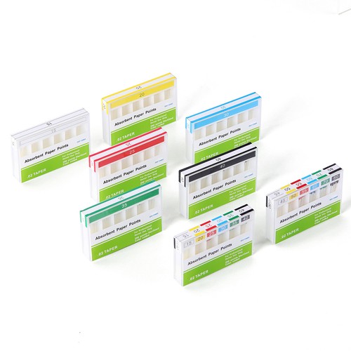 Dental Absorbent Paper Points&Gutta Percha Point F1F2F3 Taper 02/04/06 Endo Clea - Picture 4 of 124