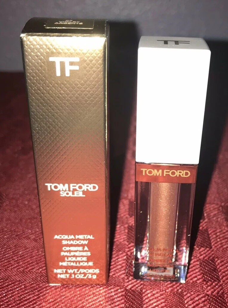 TOM FORD SOLEIL SUMMER ACQUA METAL EYE SHADOW #03 VIOLET ARGENTE