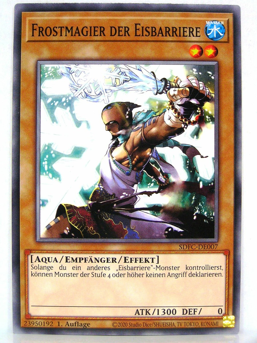 YU-GI-OH! Structure Deck: Chaînes De Congélation - 46 Cartes, Stratégie Barrière De Glace, Synchro