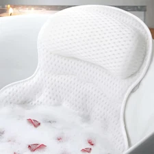 Luxury Bath Pillows for Tub Neck and Back Support