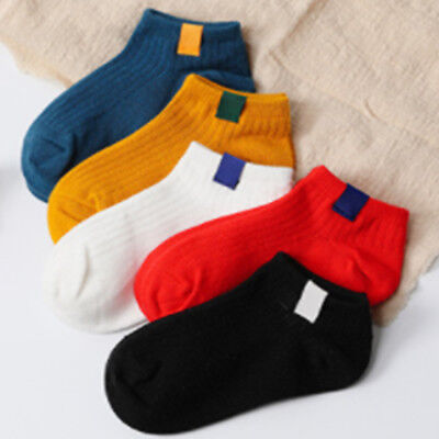 5 Pairs//Set Kids Socks Delicate Short Socks Winter Autumn Breathable Warm Socks