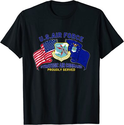 Min NEW LIMITED Strategic Air Command SAC US Air Force Vintage Gift T-Shirt