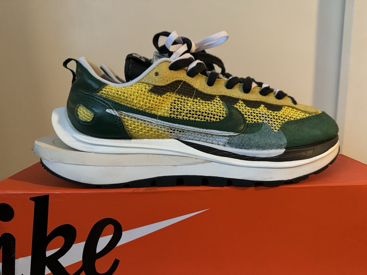 NIKE sacai Vapor Waffle Tour Yellow ブラジル Nike x sacai VaporWaffle 'Tour Yellow & Gorge Green-Sail