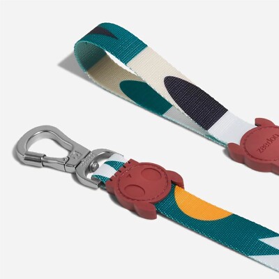 ZEE.DOG | Standard Dog Leash |  Dog Lead |  Apache Forest (Green and Brown)