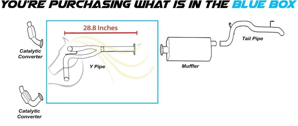 Y-образная выхлопная труба из нержавеющей стали подходит для: Jeep Liberty 2005-2007 годов выпуска 3,7 л - Изображение 3 из 4