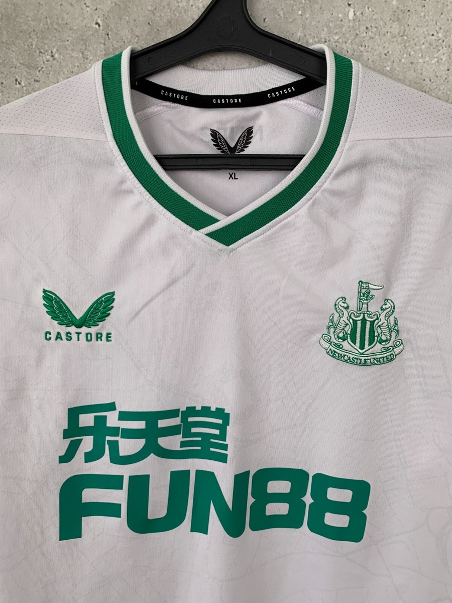 CASTORE★半袖 クルーネック Newcastle United ロゴ Tシャツ★白 Castore Newcastle Utd Home Jersey 2023-2024