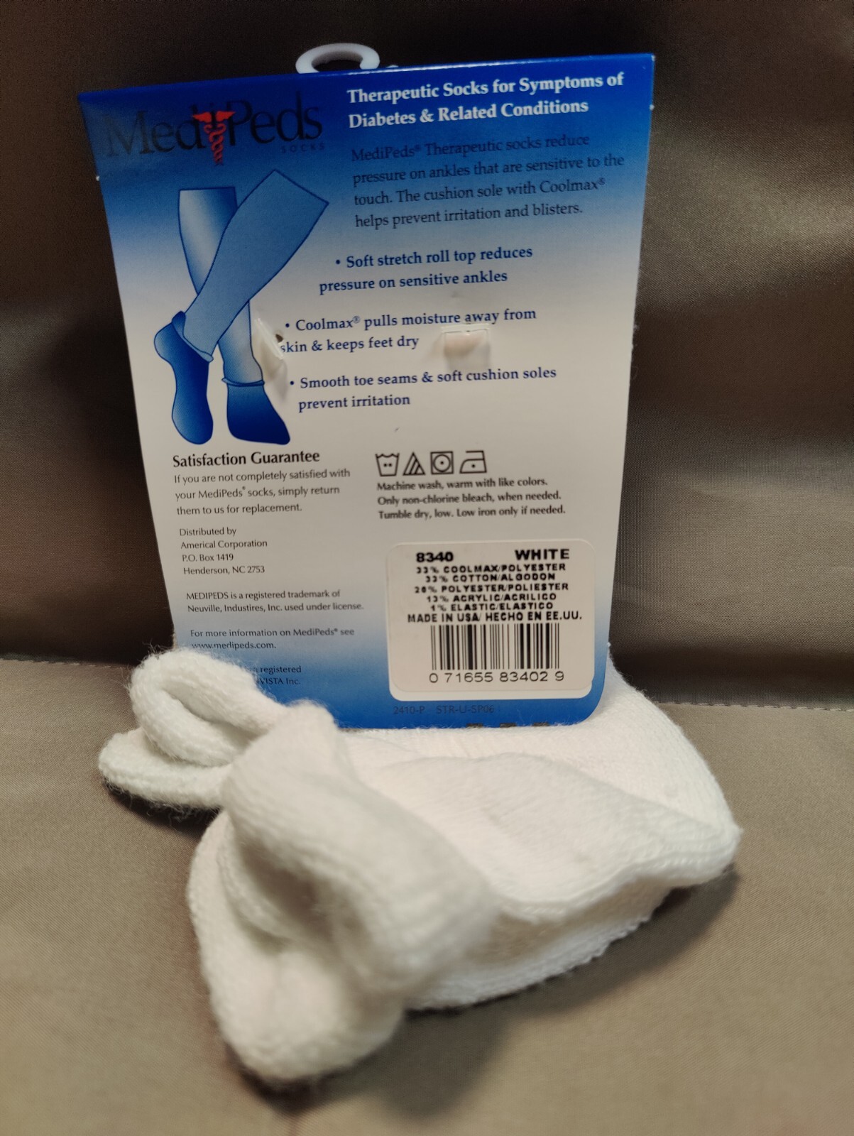 6 pair in pack, medipeds diabetic socks eBay