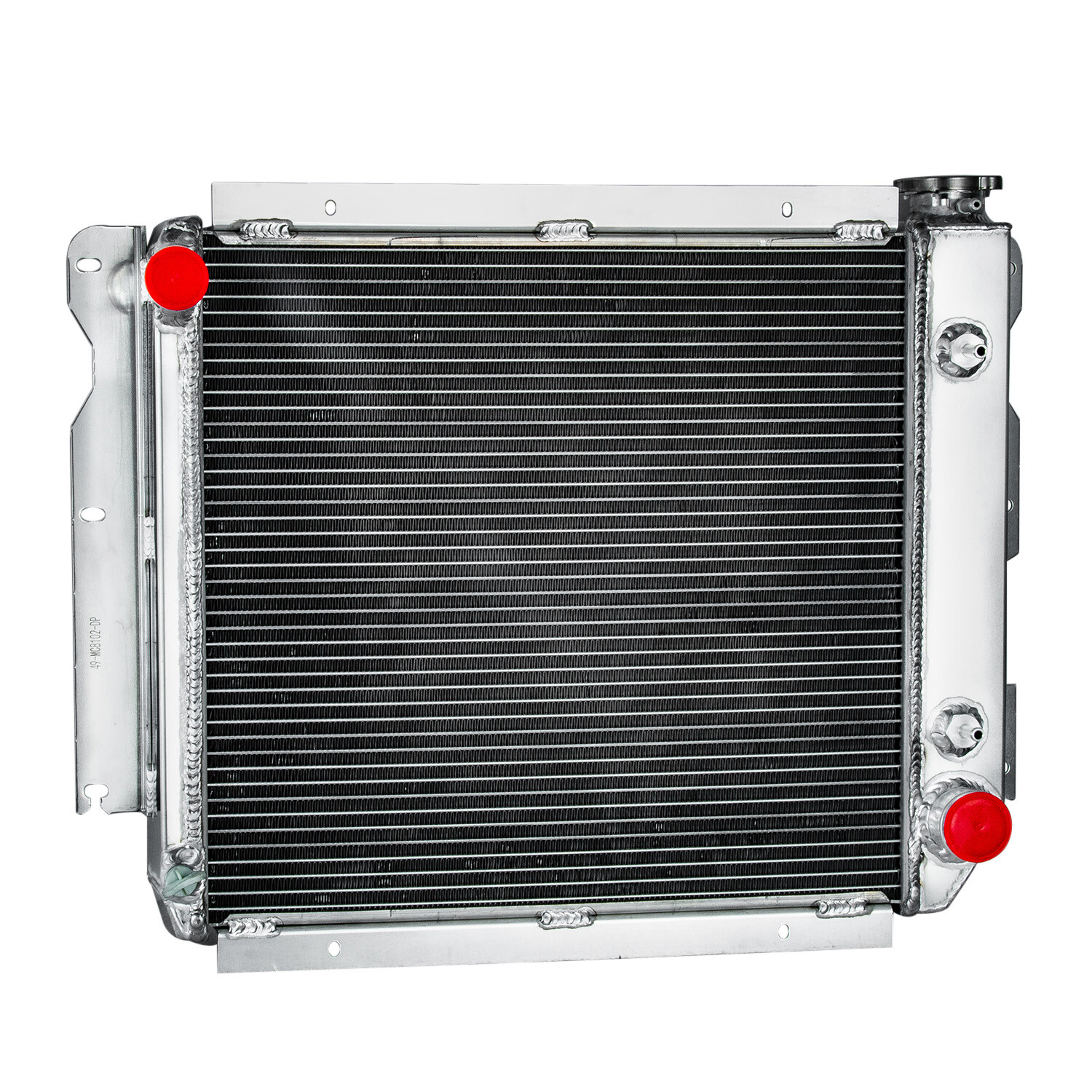 3 Row Radiator For 1987-06 Jeep Wrangler YJ TJ Chevy V8 Engine 2.5L 4.2L 4.0L thumbnail 6