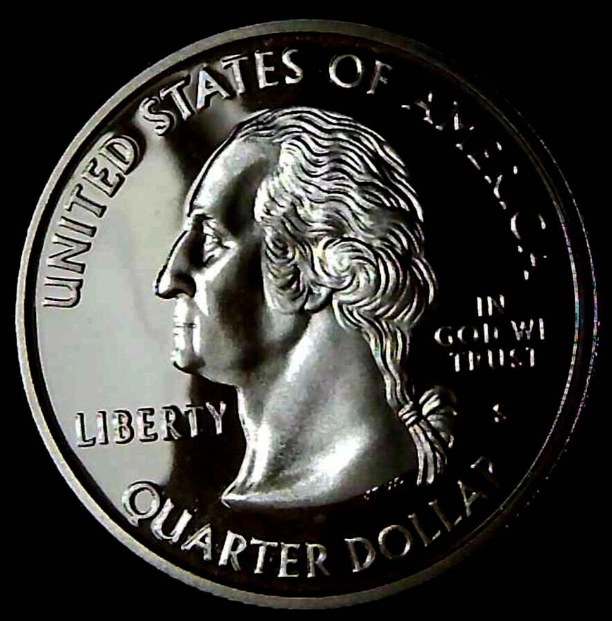 2003-S 25C State Quarter Maine GDC Proof CN CLAD 22rr1014-2 - Image 2 of 2