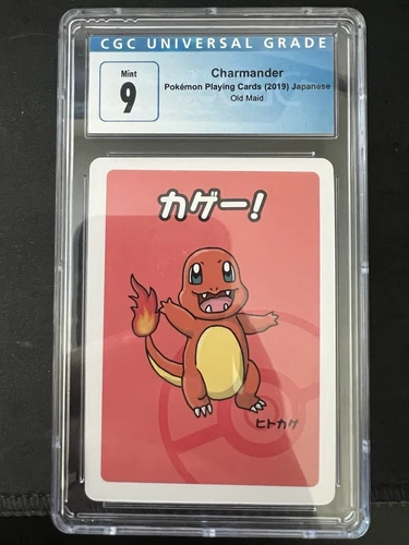 Pokemon Charmander Japanese 2019 Old Maid CGC 9 MINT