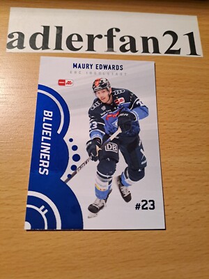 DEL 23-24 2023-2024 BLUELINERS Maury Edwards ERC Ingolstadt