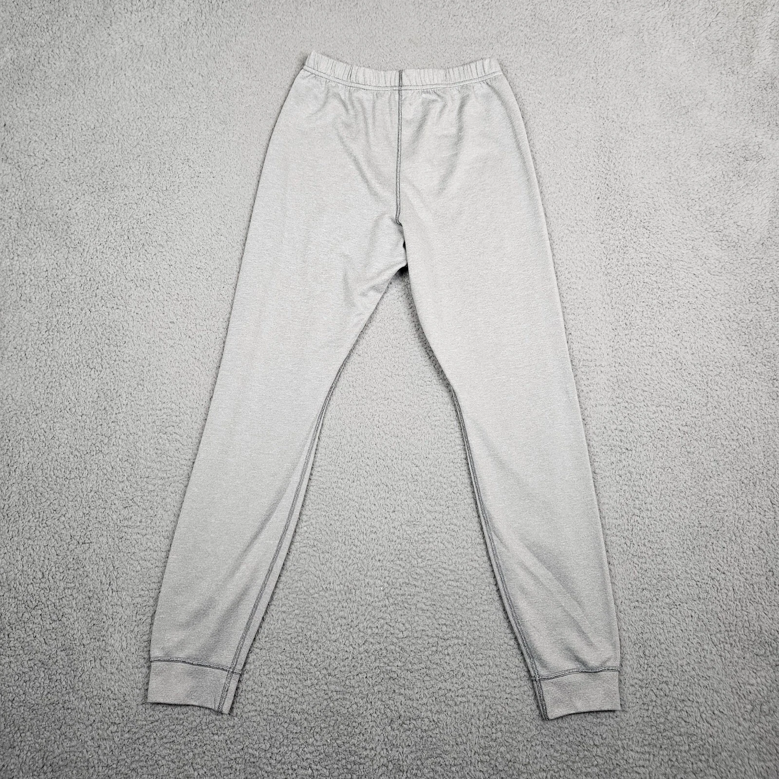 Patagonia Base Layer Pants Kids XL Sz 14 Midweight Capilene 3 Gray
