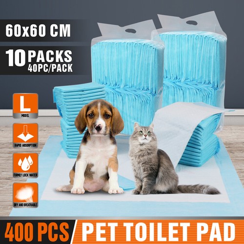 420Pc Pet Dog Cat Puppy Training Pads Toilet Potty Pee Mat Indoor 60x60cm New - Picture 2 of 12
