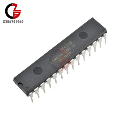 5PCS ATMEGA328P-PU DIP-28 Microcontroller IC 8-Bit For Arduino UNO R3