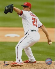 Tanner Rainey Washington Nationals (Close Up) Action 8x10 Photo - MLB Licensed