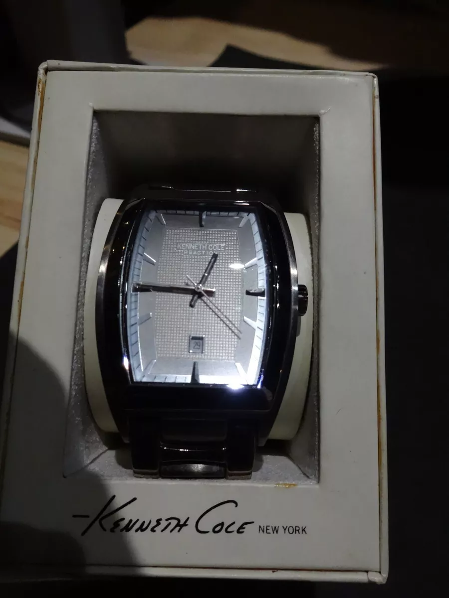 Men s Kenneth Cole New York Reaction Watch Gunmetal New
