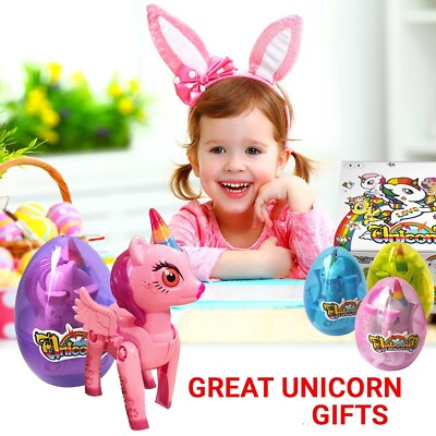 Christmas Unicorn Eggs Toys for Year Old Girls