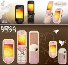 Nokia 7373 Mobile Phone Bluetooth 2MP 2.0 In 2G GSM Camera FM Music Cell Phone