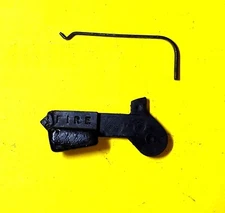 BRYCO JENNINGS MODEL 38 FACTORY SAFETY AND SPRING IN 380 CALIBER GUN PARTS # 4