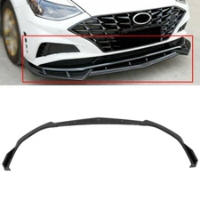 Front Splitter Bumper Lips For 2020-2022 Hyundai Sonata Gloss Finish