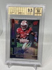 2015 Contenders DRAFT PICKS Melvin Gordon RC ROOKIE AUTO /99 BGS 9.5/10 POP 14
