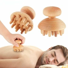 Massage Guasha Anti Cellulite Fascia Wood Therapy Tool# Body Muscle Pain Relief