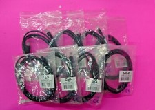 NEW Lot Of 8 C2G 7ft Cat5e Snagless Network Patch Ethernet Cable Black 15196