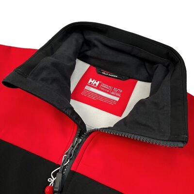 NWT Helly Hansen Men's Wildebeest Softshell Jacket Black/Red XS