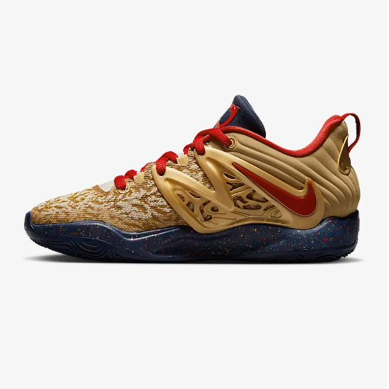 Nike KD 15 EP Olympics Shoes 'Metallic Gold' (DM1054-700