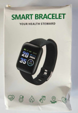 Smart Bracelet Black Bluetooth Android 4.2  Above IOS 8.0  Above Supported
