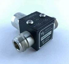 6 dB Power Splitter, 2 Way, 50 Ohm, N(m) & N(f), DC-6 GHz, New, PWRSPLT1