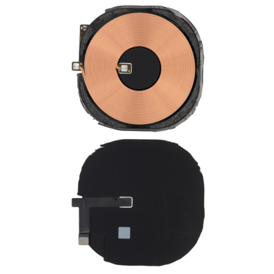 NUOVO Per IPhone X XR XS MAX 11 Pro Max 8 Plus SE 2020 Chip Di Ricarica Senza Fili NFC Bobina Caricatore Pannello Adesivo Volume Cavo Della Flessione - Foto 6