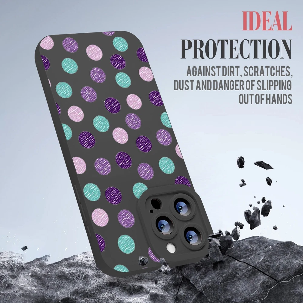 Shockproof Flexible Phone Case for iPhone 15 Pro 14 13 Samsung S25 Edge S24 FE S23