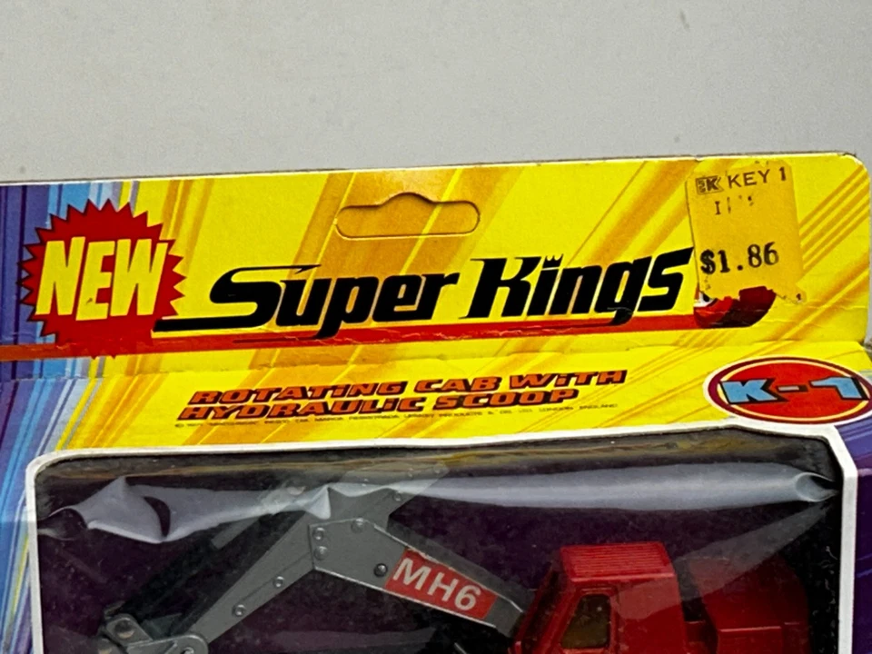 Matchbox Super Kings No. Excavadora hidráulica K-1 con caja original Foto 3 de 4